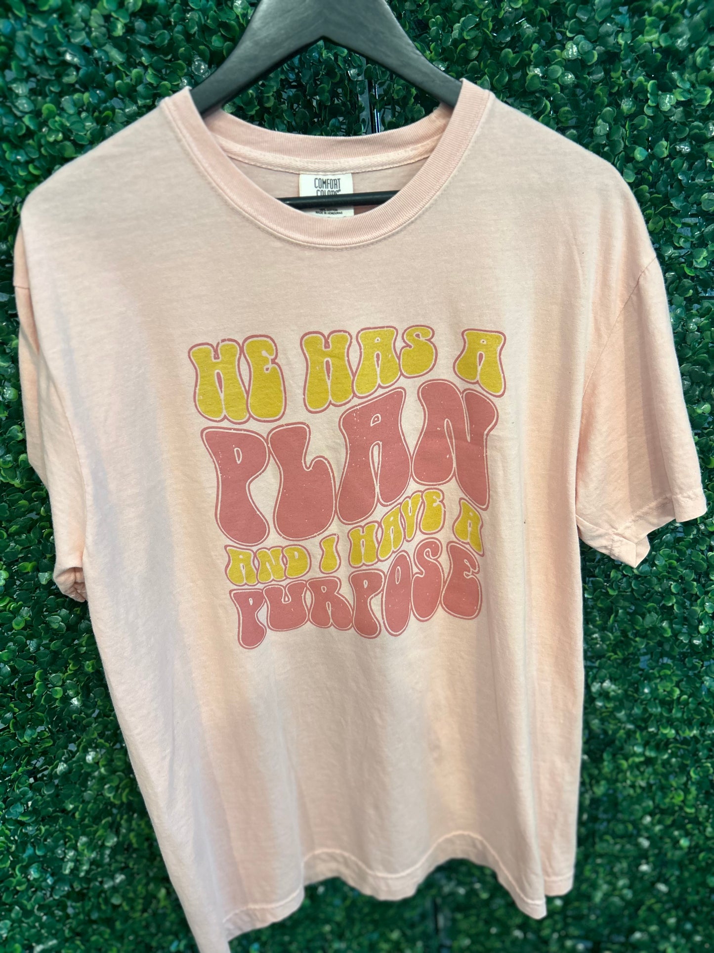 " He Has A Plan" Graphic Tee