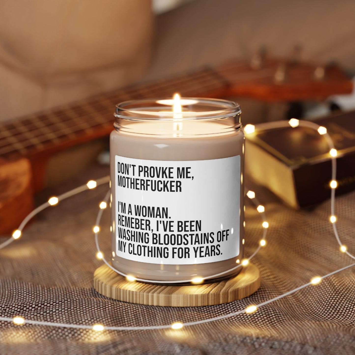 Scented Soy Candle, 9oz