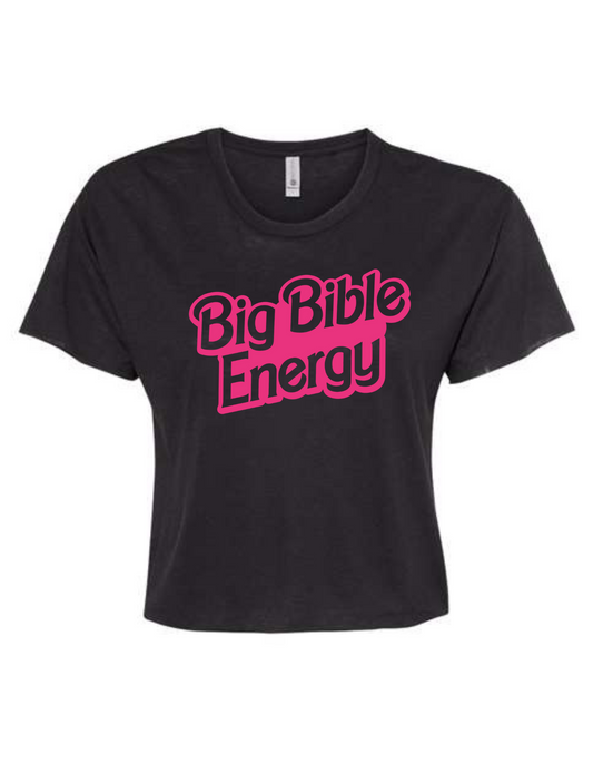 "Big Bible Energy" Cropped T-Shirt