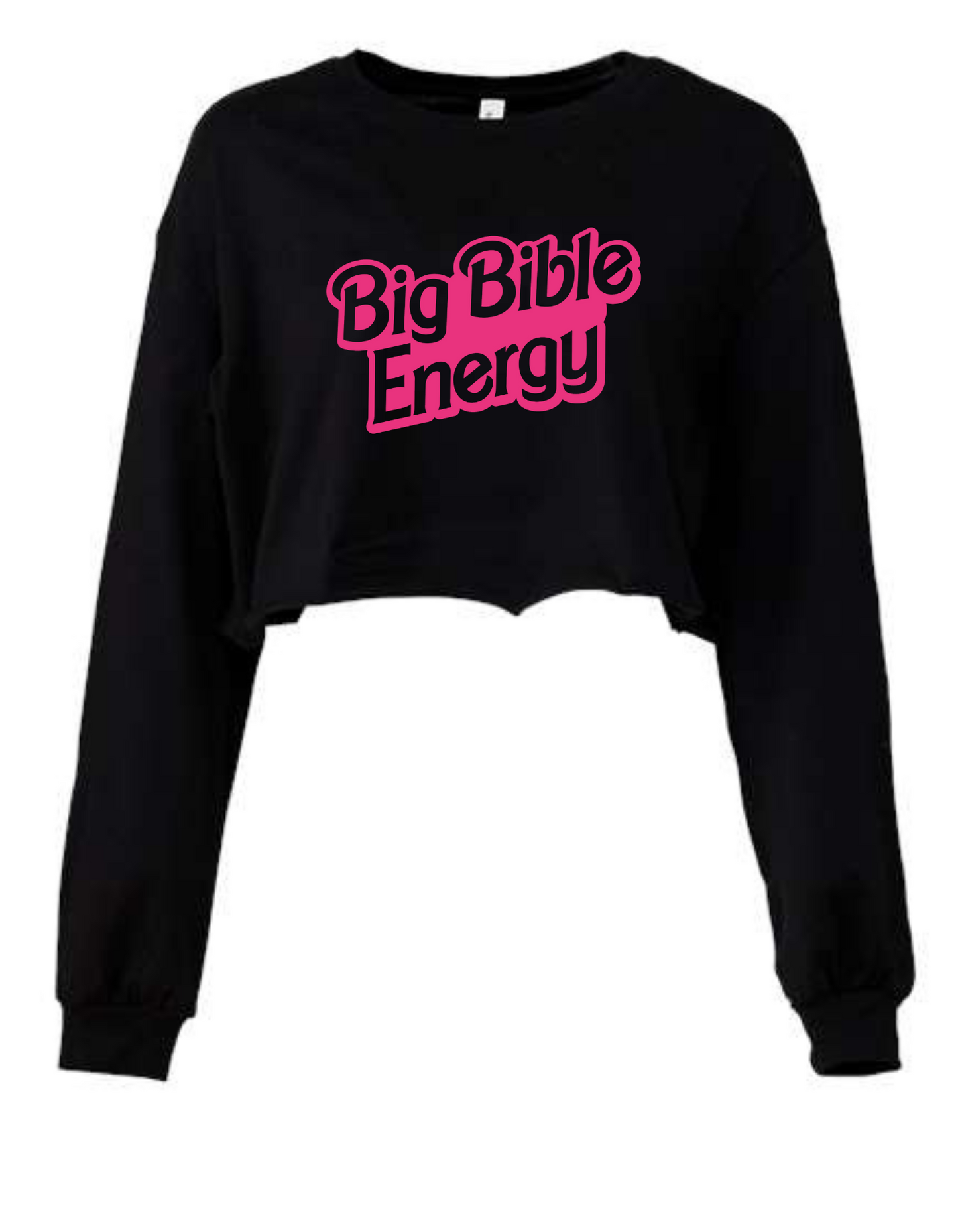 "Big Bible Energy" Cropped T-Shirt