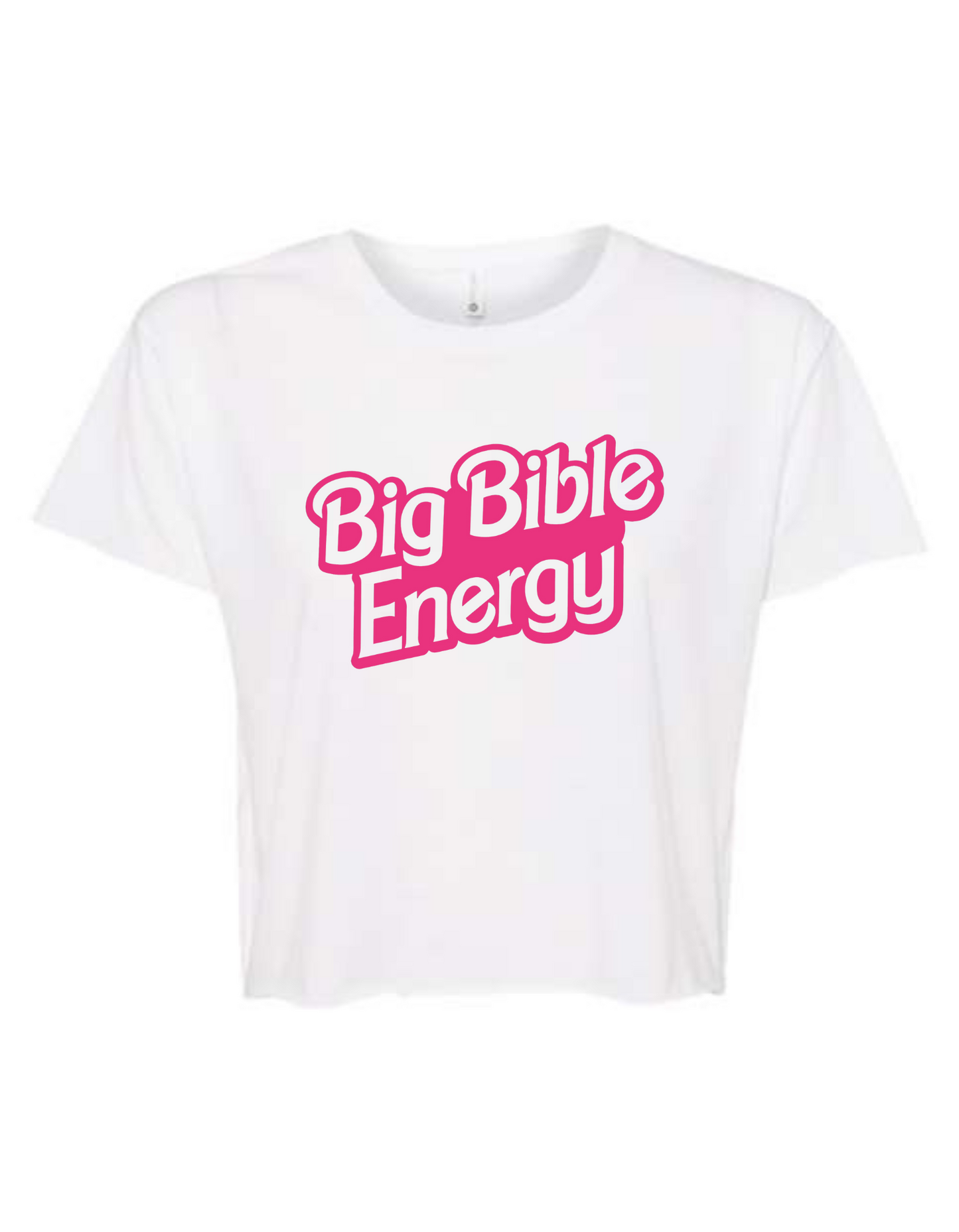 "Big Bible Energy" Cropped T-Shirt