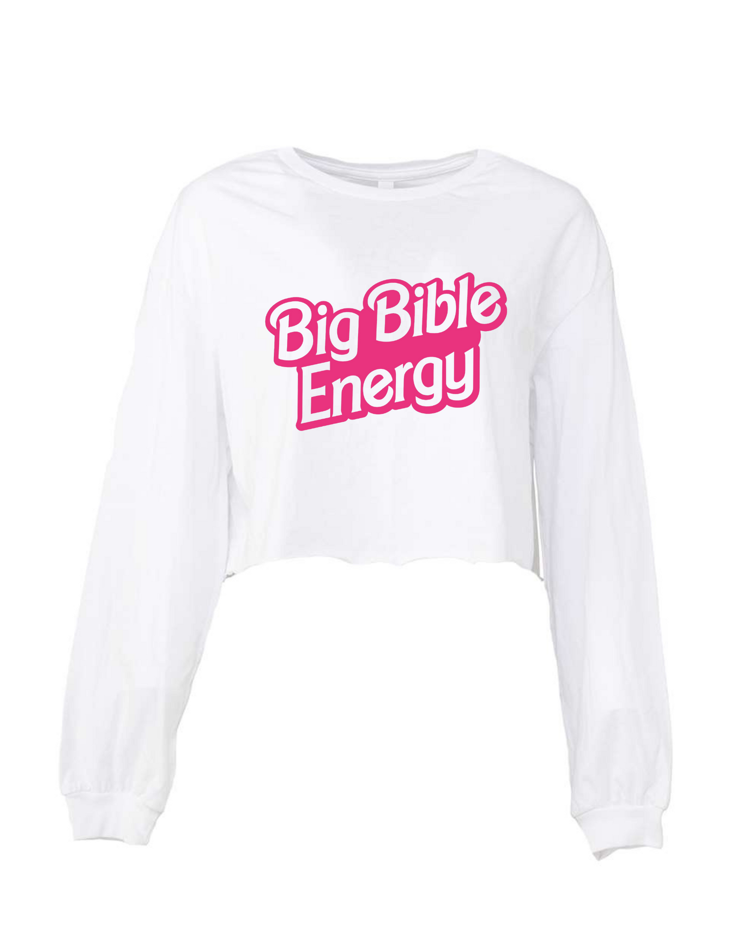 "Big Bible Energy" Cropped T-Shirt