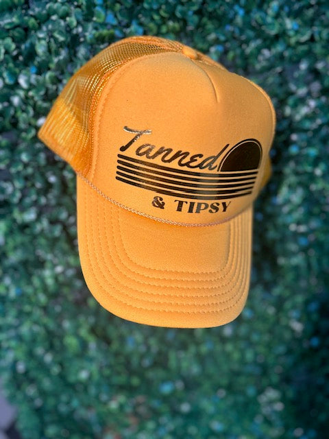 Tanned & Tipsy Trucker Hat