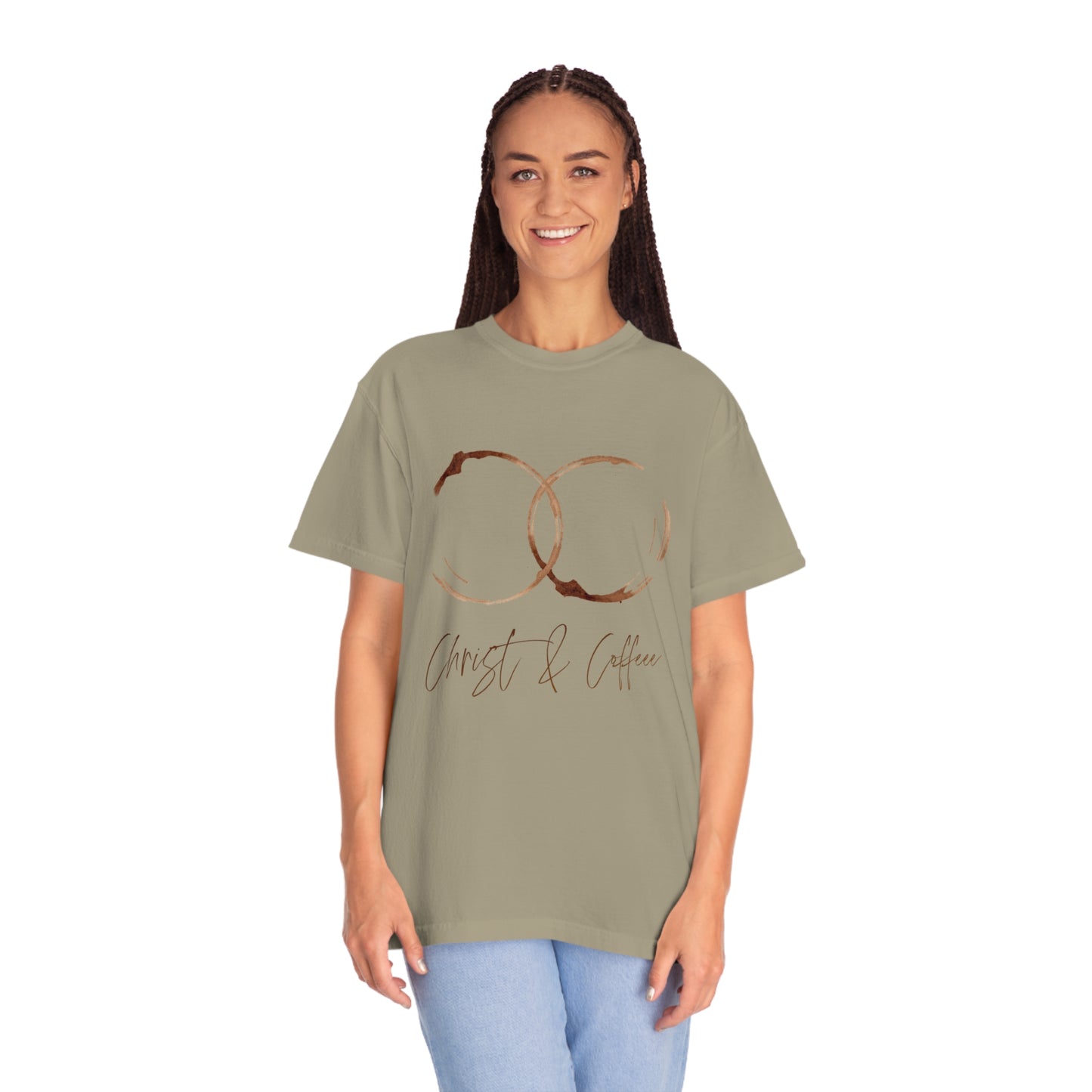 Christ & Coffee, Christ Shirt, Coffee Shirt, Designer logo shirt, Jesus Shirt, Christian Shirt, Religious Shirt,Christian gift, Church Shirt