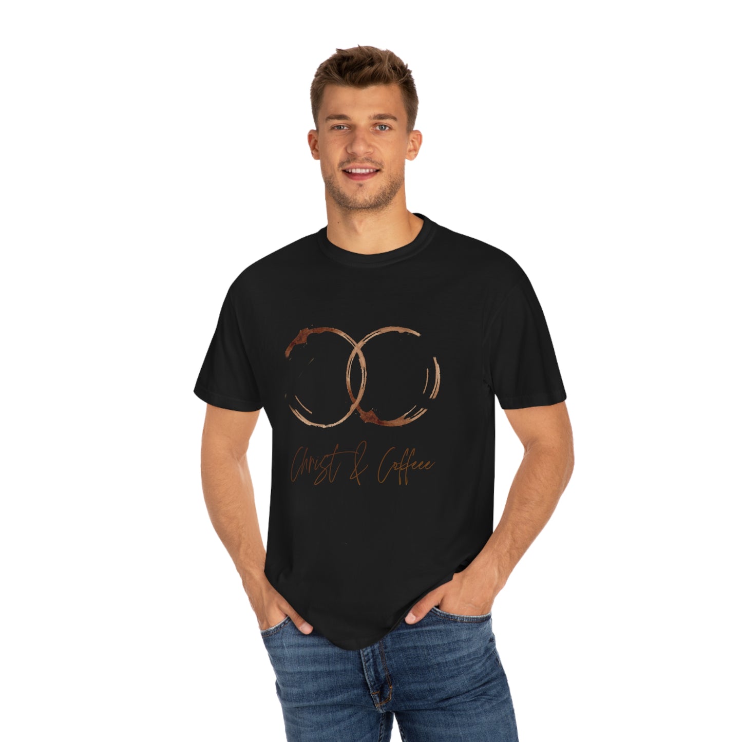 Christ & Coffee, Christ Shirt, Coffee Shirt, Designer logo shirt, Jesus Shirt, Christian Shirt, Religious Shirt,Christian gift, Church Shirt