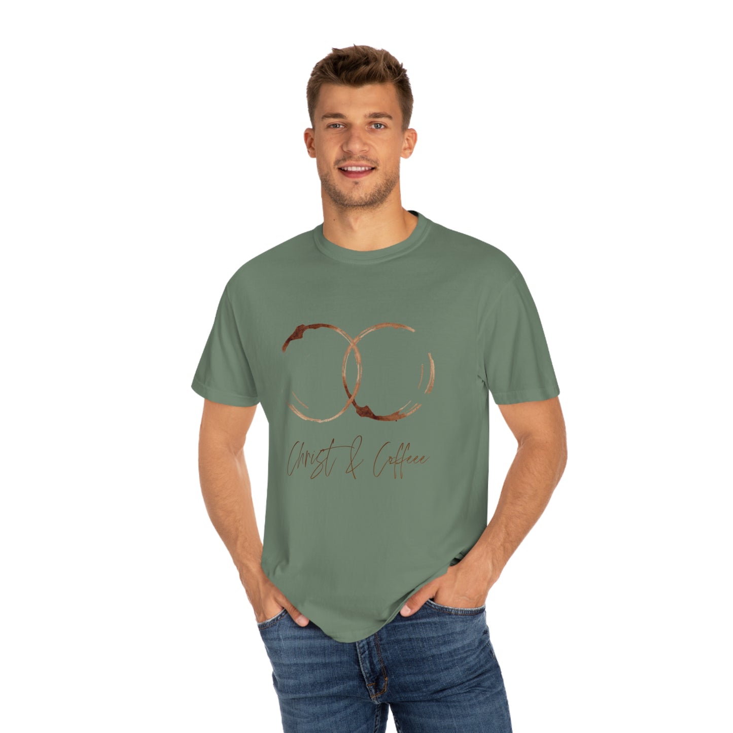 Christ & Coffee, Christ Shirt, Coffee Shirt, Designer logo shirt, Jesus Shirt, Christian Shirt, Religious Shirt,Christian gift, Church Shirt