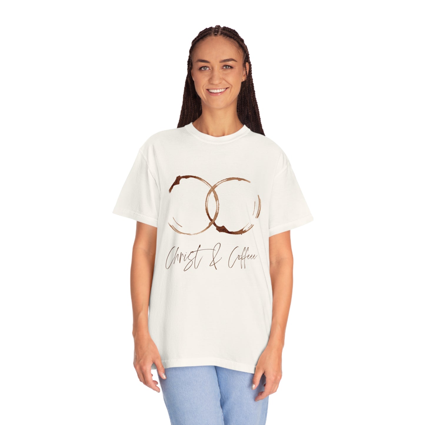 Christ & Coffee, Christ Shirt, Coffee Shirt, Designer logo shirt, Jesus Shirt, Christian Shirt, Religious Shirt,Christian gift, Church Shirt