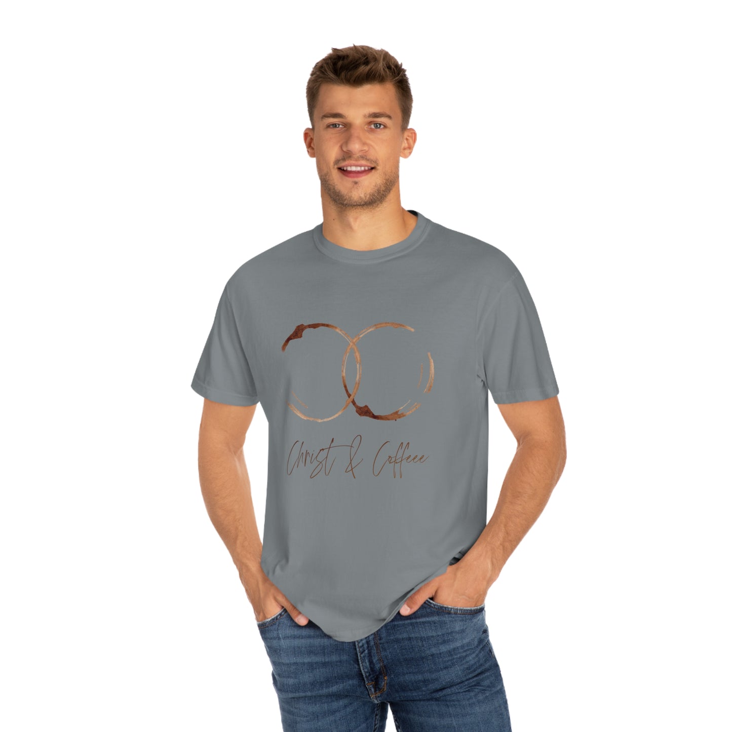 Christ & Coffee, Christ Shirt, Coffee Shirt, Designer logo shirt, Jesus Shirt, Christian Shirt, Religious Shirt,Christian gift, Church Shirt