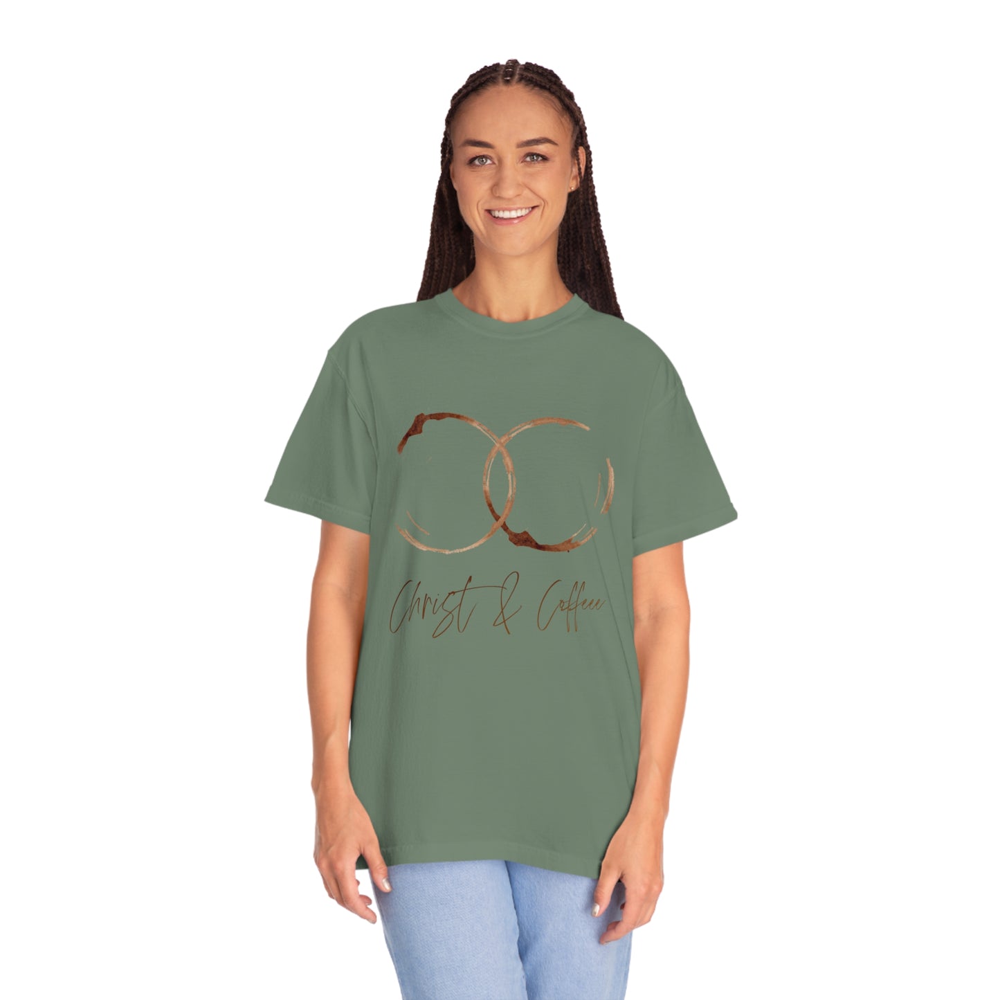 Christ & Coffee, Christ Shirt, Coffee Shirt, Designer logo shirt, Jesus Shirt, Christian Shirt, Religious Shirt,Christian gift, Church Shirt