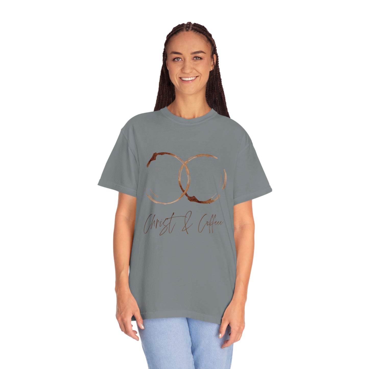 Christ & Coffee, Christ Shirt, Coffee Shirt, Designer logo shirt, Jesus Shirt, Christian Shirt, Religious Shirt,Christian gift, Church Shirt